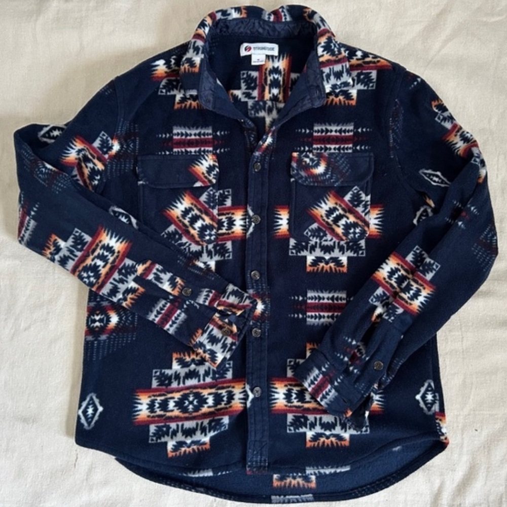 Aztec women sweater jacket medium